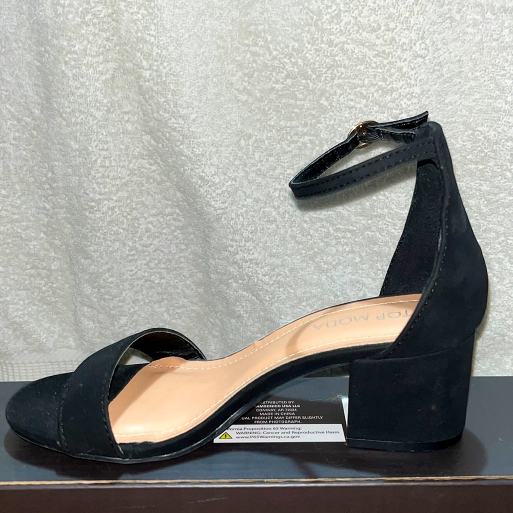 Black heels